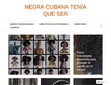 Tablet Screenshot of negracubanateniaqueser.com